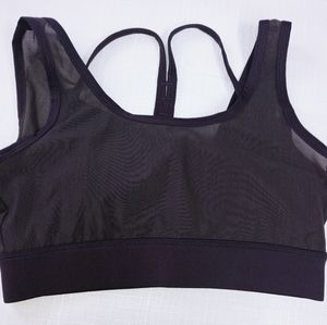LicLiz purple sports bra size small padding